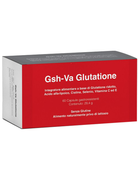 Gsh-va glutatione 60 capsule gastro