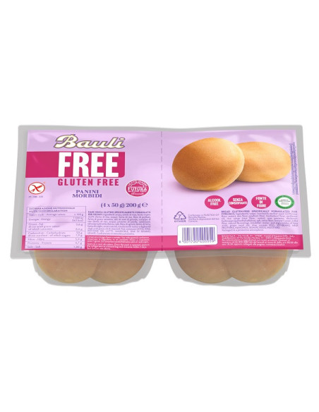Bauli free panini morbidi 4pz