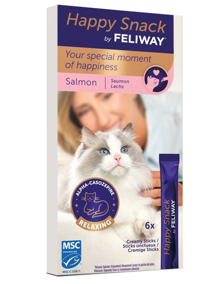 Feliway happy snacks salmon 6