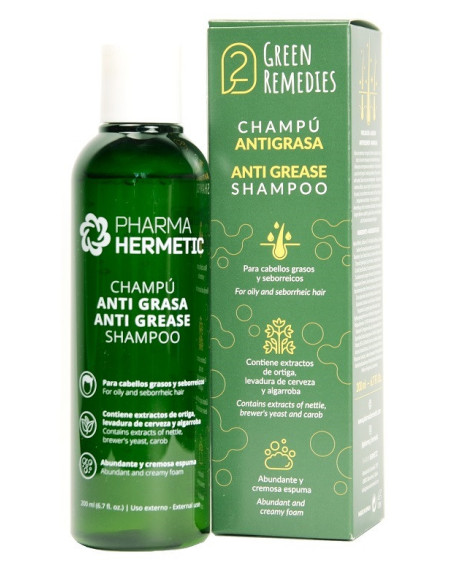 Green remedies shampoo a/gras