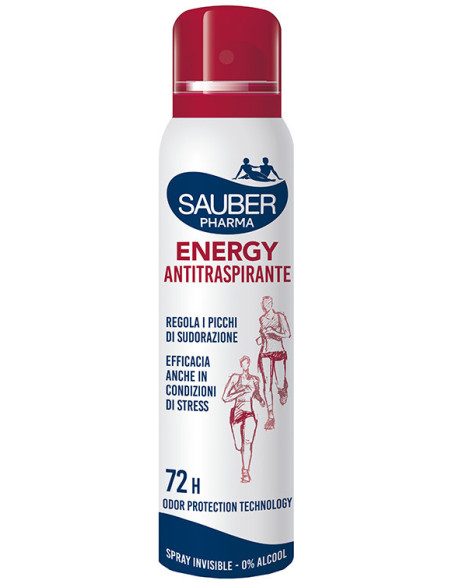 Sauber deo 72h energy spray