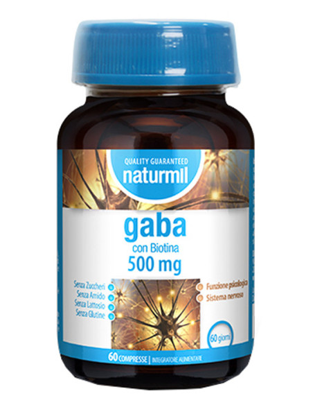 Naturmil gaba 500mg 60 capsule
