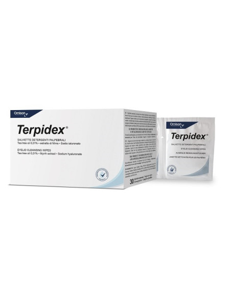 Terpidex salviette det palpebr