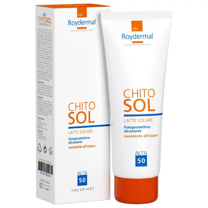 Chitosol latte solare spf60 12