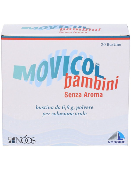 Movicol bambini senza aroma 20 bustine