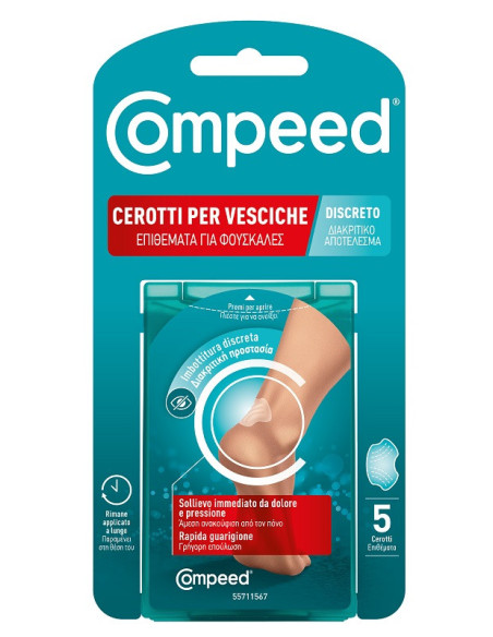 Compeed vesciche discreto 5pz