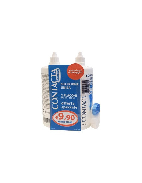 Contacta soluzione 2x360ml+por