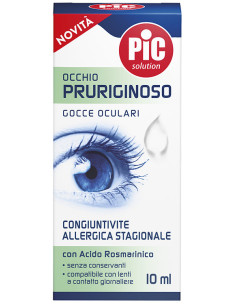 Pic gocce oculari occhio prur