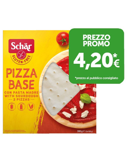 Schar pizza base 300g promo