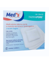 Meds medicazione adesiva sterile 15x15cm 5pz