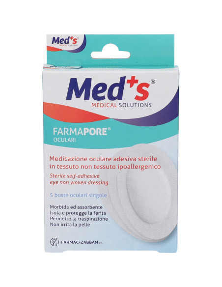 Meds medicazione oculare 5pz