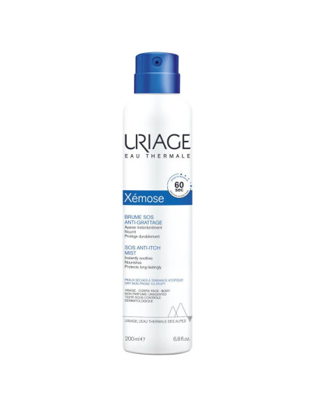 Uriage xemose spray sos anti prurito viso e corpo 200ml