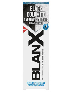 Blanx black dolomite dentif