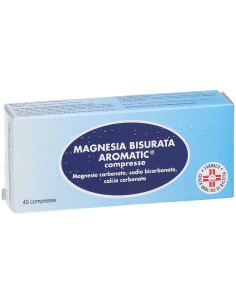 Magnesia bisurata aromatic 40 compresse