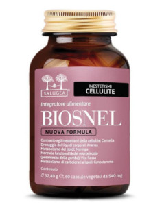 Biosnel nuova formula salugea per gli inestetismi della cellulite 60 capsule