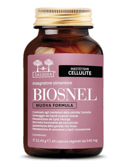 Biosnel nuova formula salugea per gli inestetismi della cellulite 60 capsule