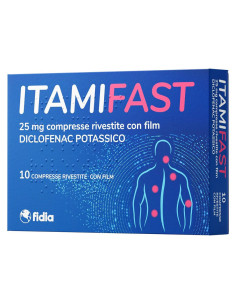 Itamifast 10 compresse rivestite 25mg