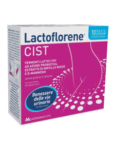Lactoflorene cist integratore vie urinarie e intestino 10 bustine