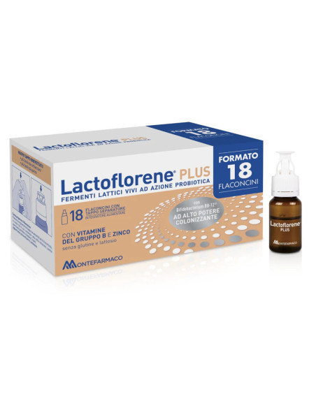 Lactoflorene plus 18 flaconcini 180ml
