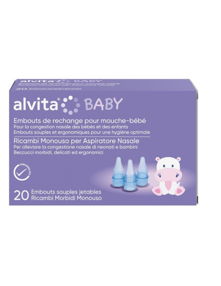 Alvita ricambi asp nasale 20pz