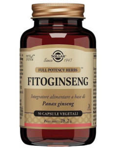 Fitoginseng 50 capsule vegetali