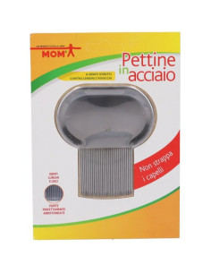 Mom pettine antipediculosi acciaio