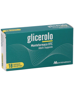 Glicerolo Montefarmaco per adulti 18 supposte