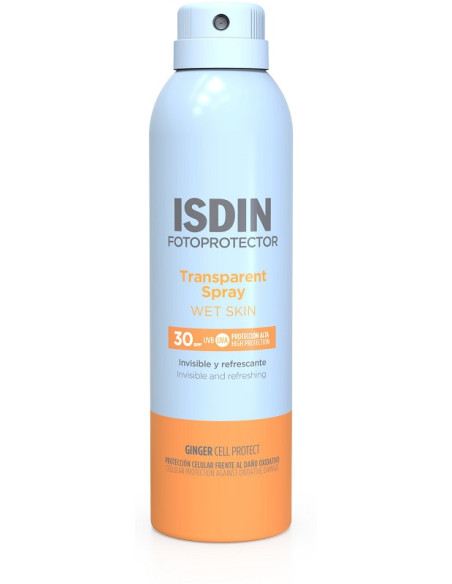 Transparent spray wet skin 30