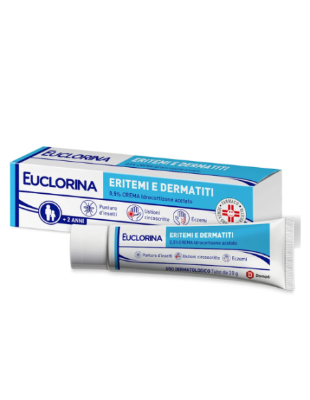 Euclorina eritemi e dermatiti crema 0,5% 20gr