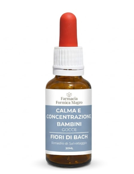 Fiori di Bach Gocce Rimedio Naturale per Bambini Iperattivi 30 ml