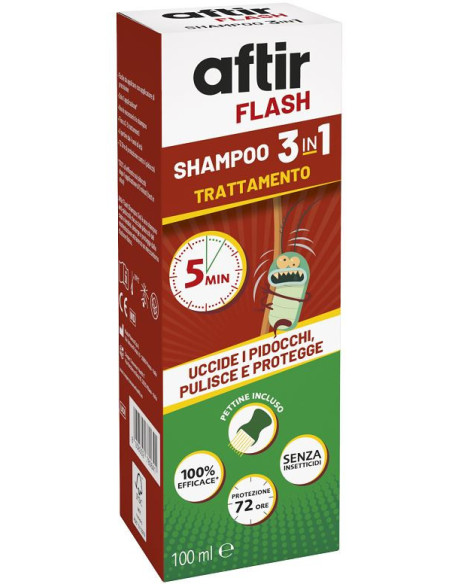 Aftir flash shampoo 3in1 100ml