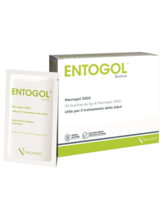 Entogol per la stitichezza 10 bustine divisibili da 10 g