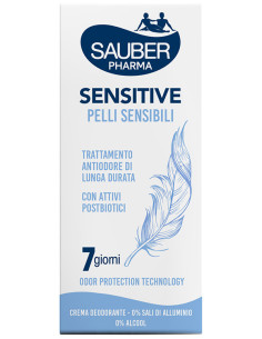 Sauber deo 7gg sensitive crema