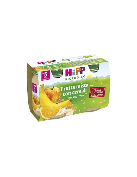Hipp bio omo frut m/cer 2x125
