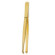 F33 fidem pinza dorata retta