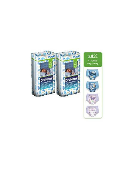 Huggies drynites girl4/7an 10p