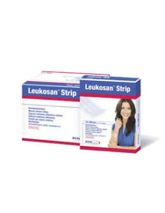 Cer leukosan strip 3x75mm 10pz