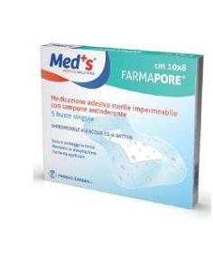 Meds pore medic imp 10x6cm 5pz