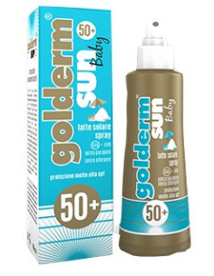 Golderm sun baby fp50+spr100ml