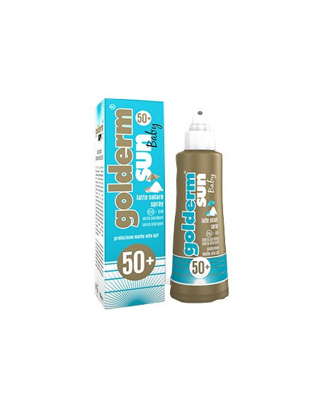 Golderm sun baby fp50+spr100ml