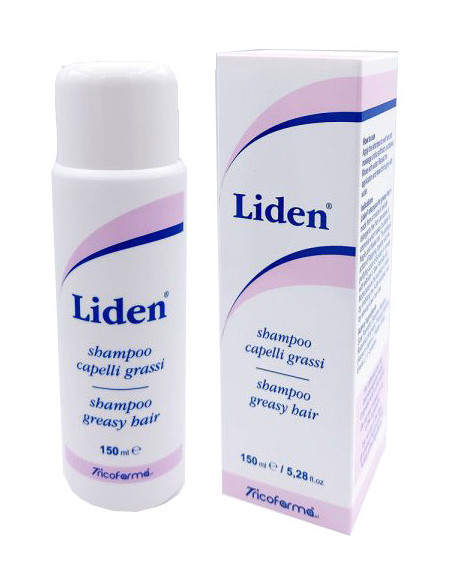 Liden shampoo cap grassi 150ml