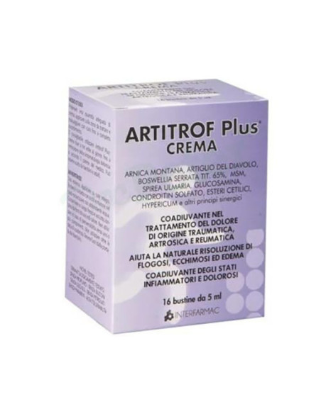 Artitrof plus crema 16 bustine 5ml