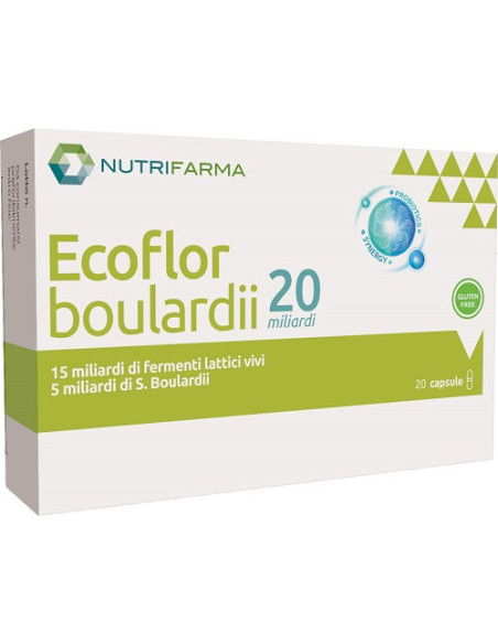 Ecoflor boulardii 20mld 20 capsule