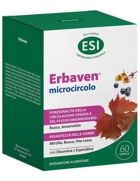 Esi erbaven microcircolo 60 compresse
