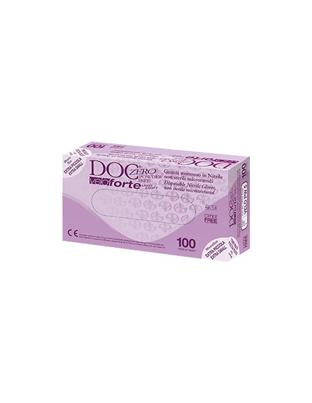 Guanto nitrile s/pol 100pz lar