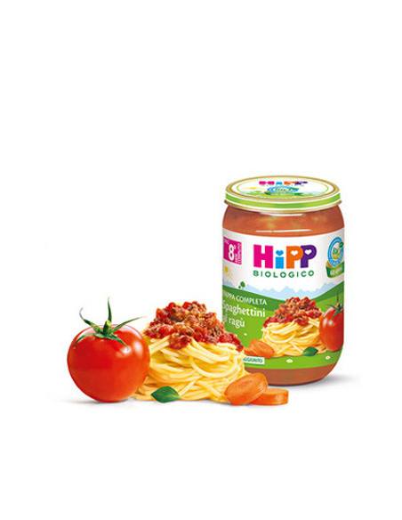 Hipp spaghettini ragu' 220g