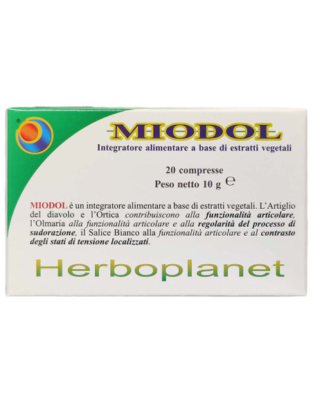 Miodol 20 compresse blister 10g