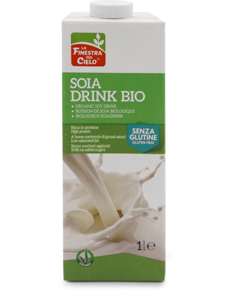 Bevanda soia drink s/g bio 1l