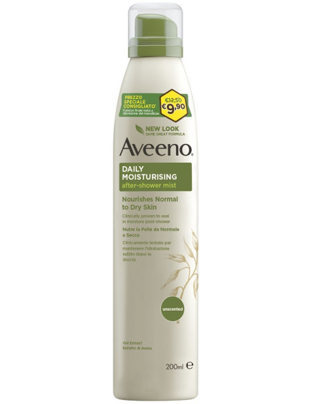 Aveeno spray dopo doccia promo