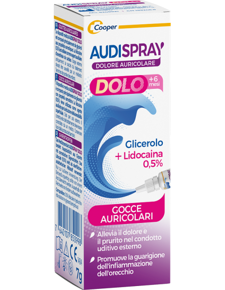Audispray dolo gocce auric 7g